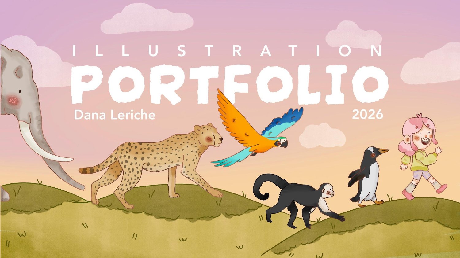 Couverture du portfolio — Dana Leriche
