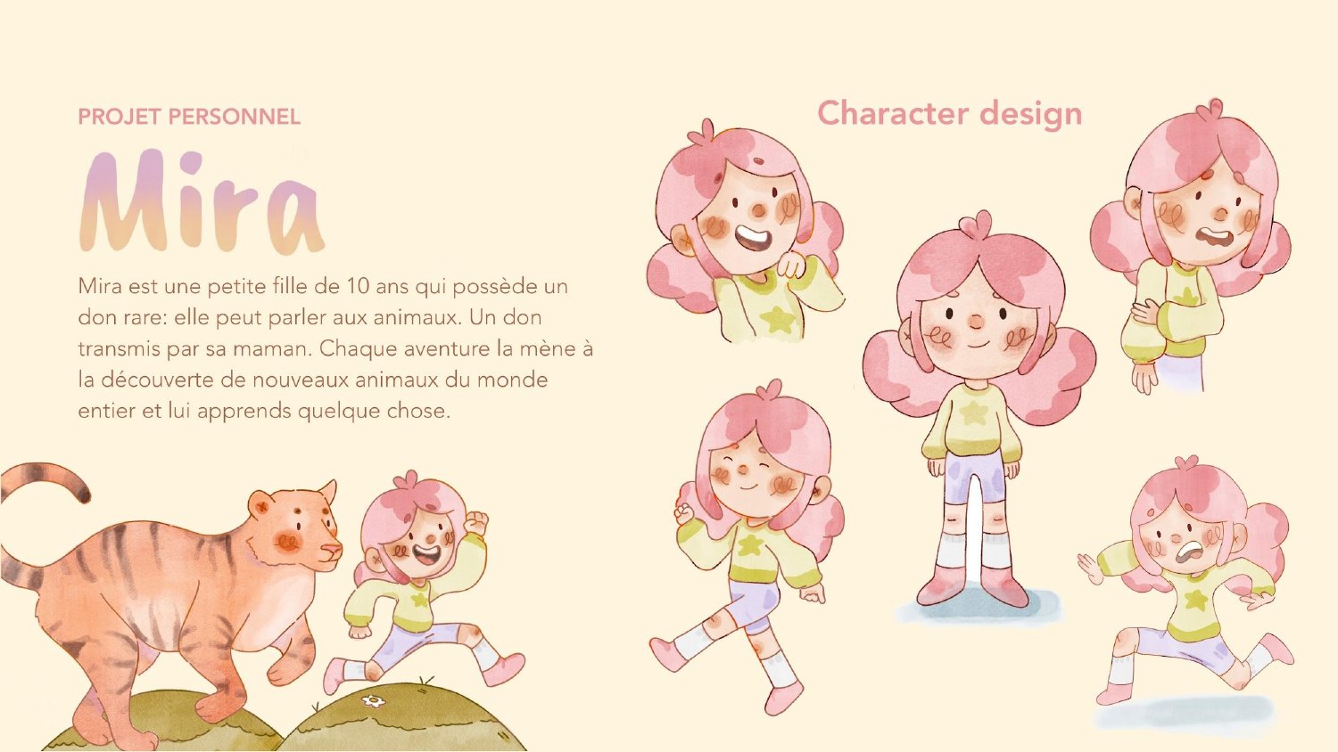 Portfolio Dana Leriche — Mira, character design