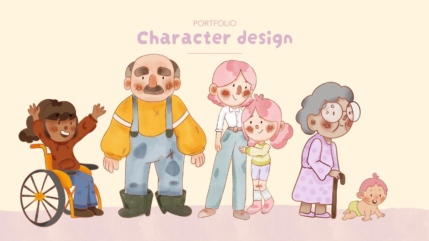 Portfolio Dana Leriche — character design
