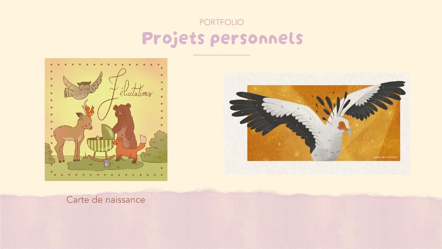 Portfolio Dana Leriche — projets personnels